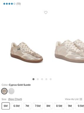 Sam Edelman Kallen metallic gold sneaker